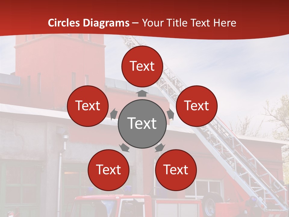 Help Danger Department PowerPoint Template