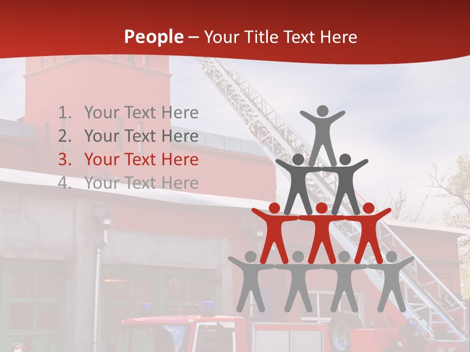 Help Danger Department PowerPoint Template