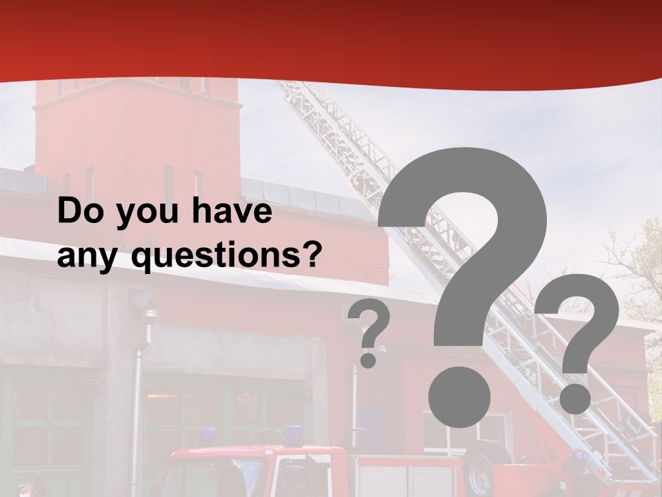 Help Danger Department PowerPoint Template