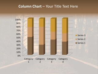 Tie Train Track PowerPoint Template