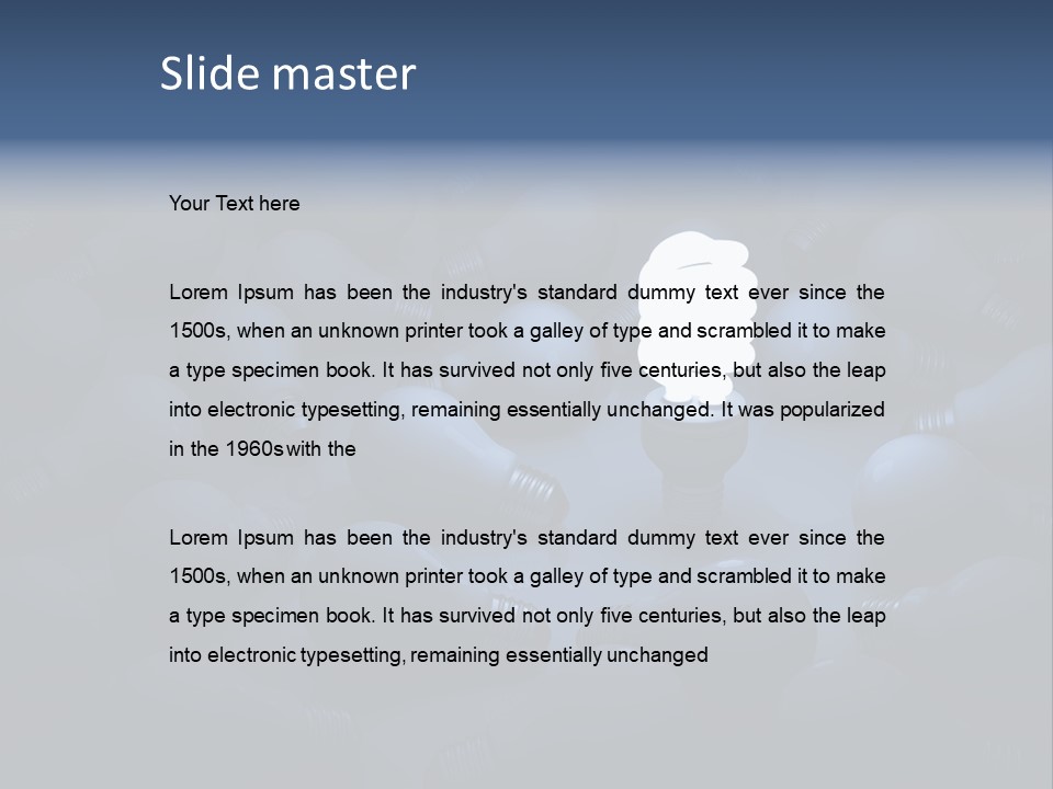 Intelligence Concept Night PowerPoint Template