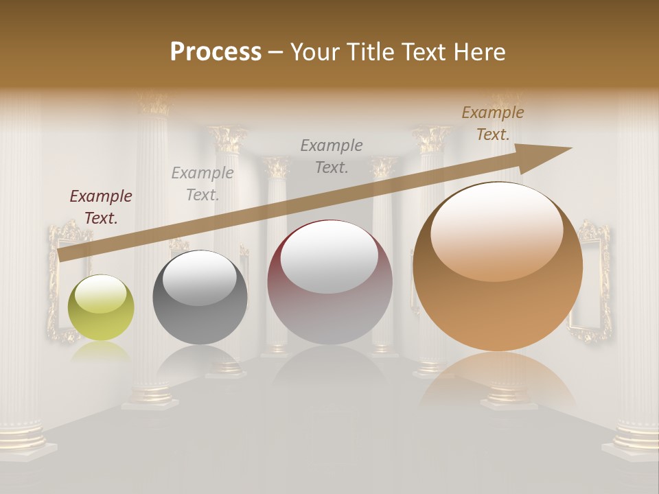 Gold Classical Photograph PowerPoint Template