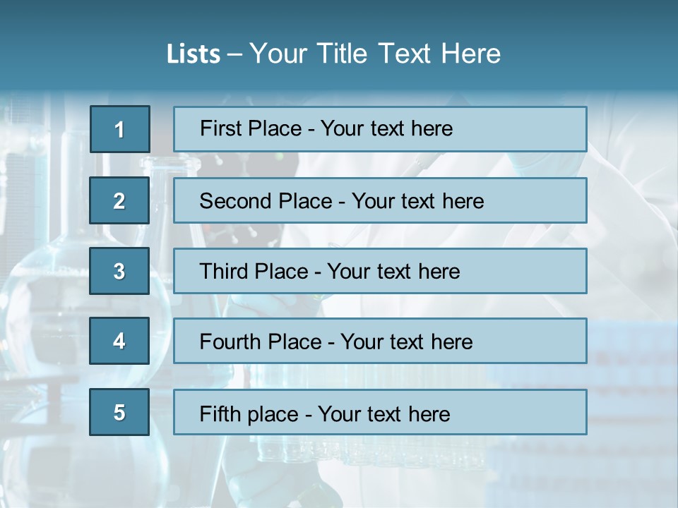 Pharmacology Analysis Occupation PowerPoint Template