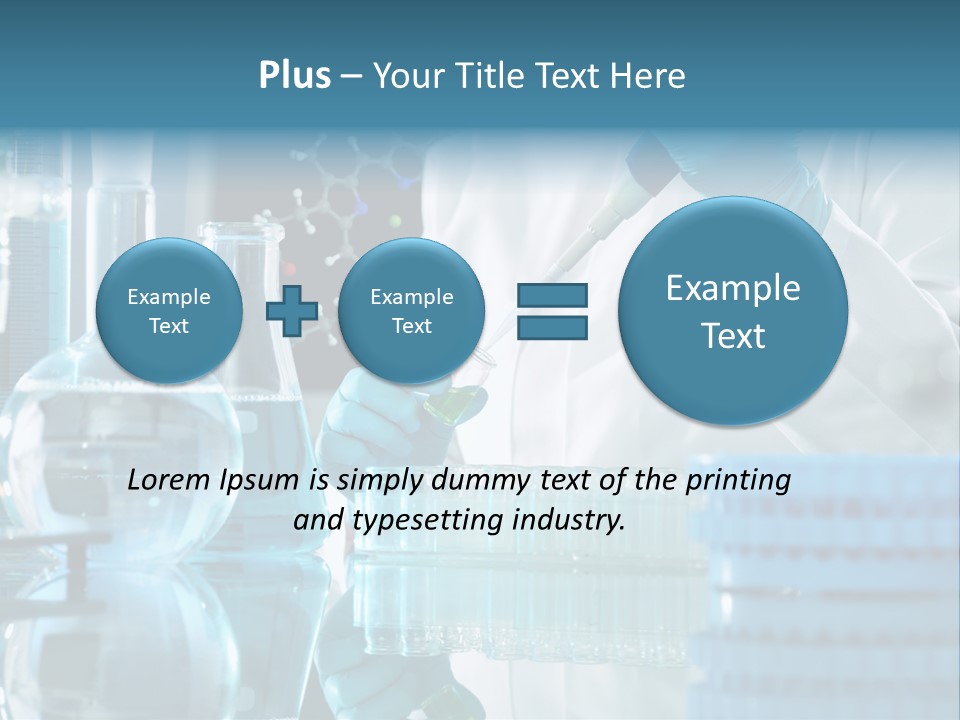 Pharmacology Analysis Occupation PowerPoint Template