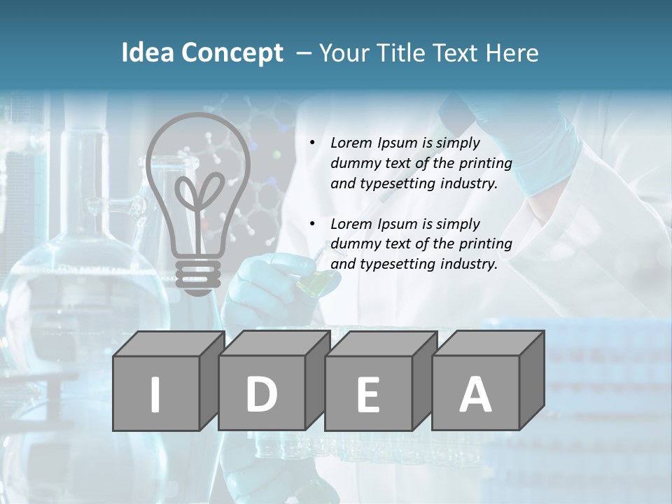 Pharmacology Analysis Occupation PowerPoint Template