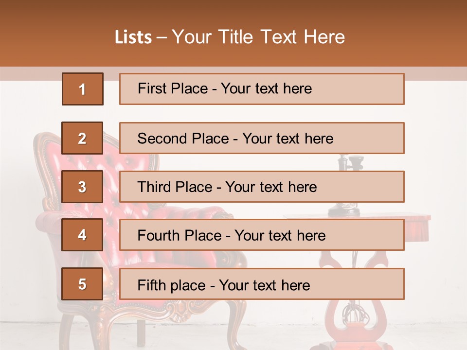 Royals Sit Luxury PowerPoint Template