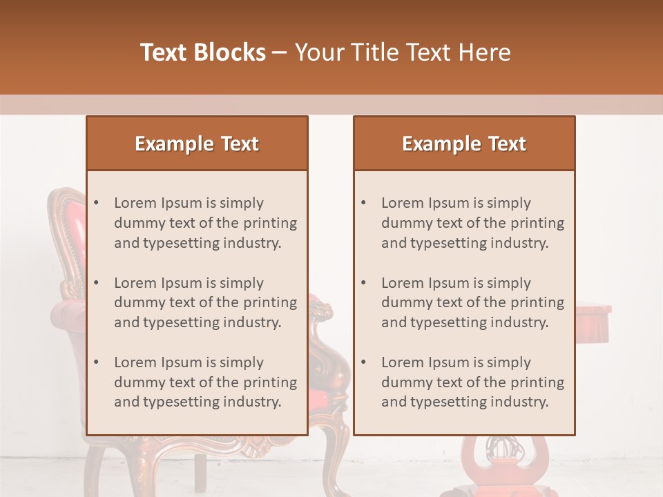 Royals Sit Luxury PowerPoint Template