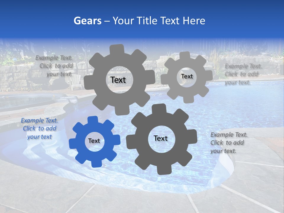 Cascade Residential Recreation PowerPoint Template