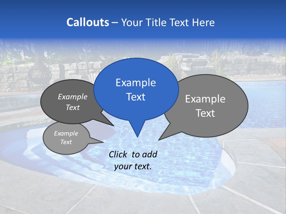 Cascade Residential Recreation PowerPoint Template
