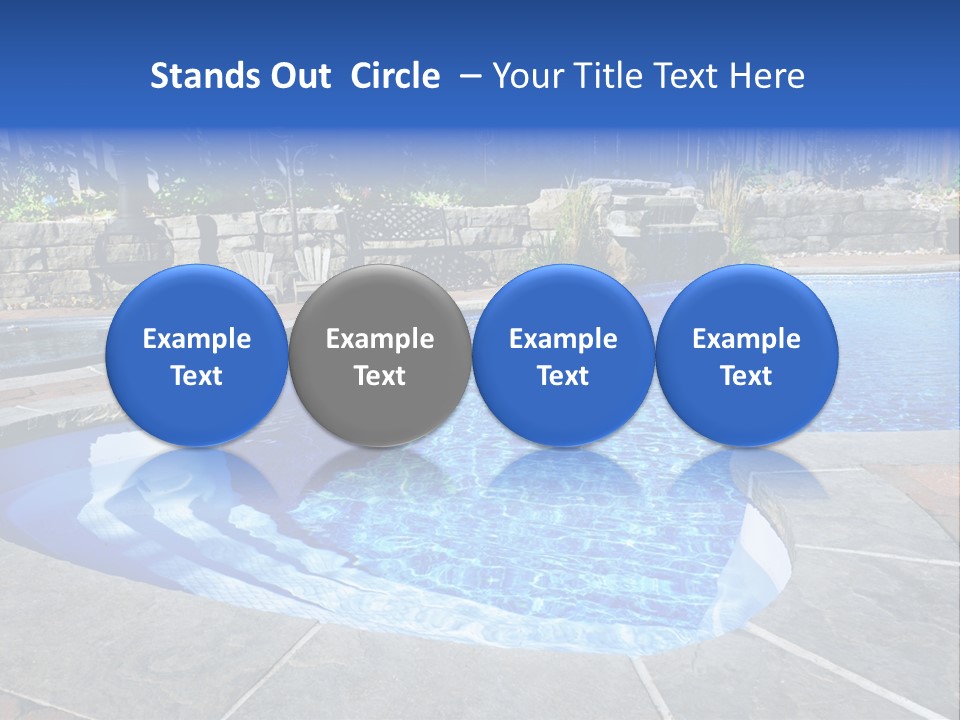 Cascade Residential Recreation PowerPoint Template