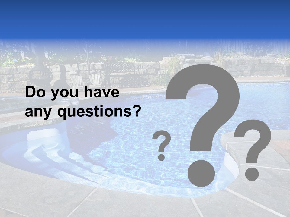 Cascade Residential Recreation PowerPoint Template