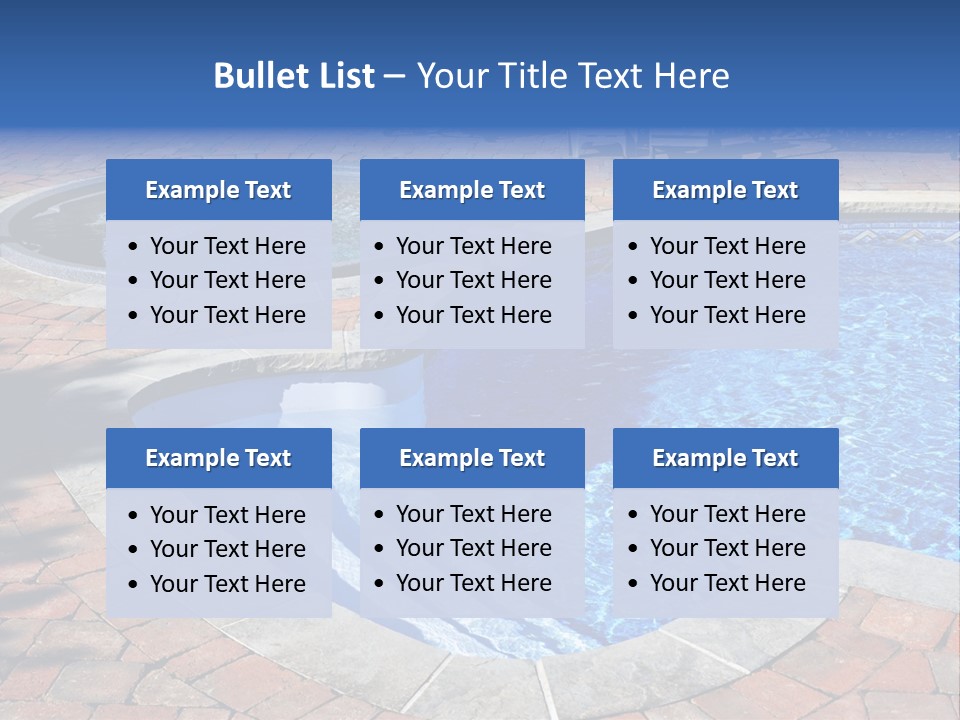 Detail Renovation Inground PowerPoint Template