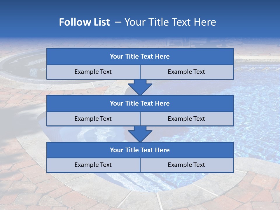 Detail Renovation Inground PowerPoint Template