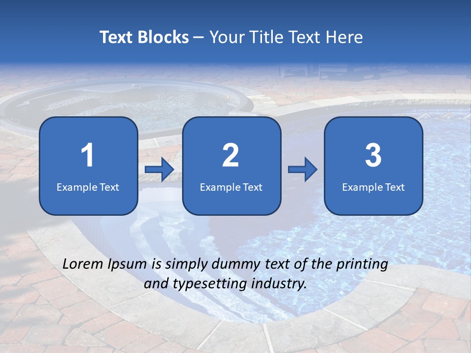 Detail Renovation Inground PowerPoint Template