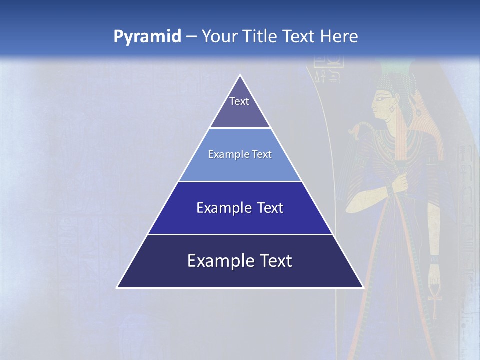 Blue Wallpaper Vintage PowerPoint Template