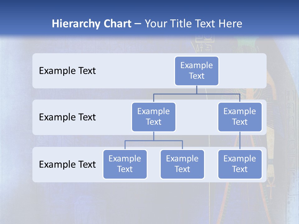 Blue Wallpaper Vintage PowerPoint Template