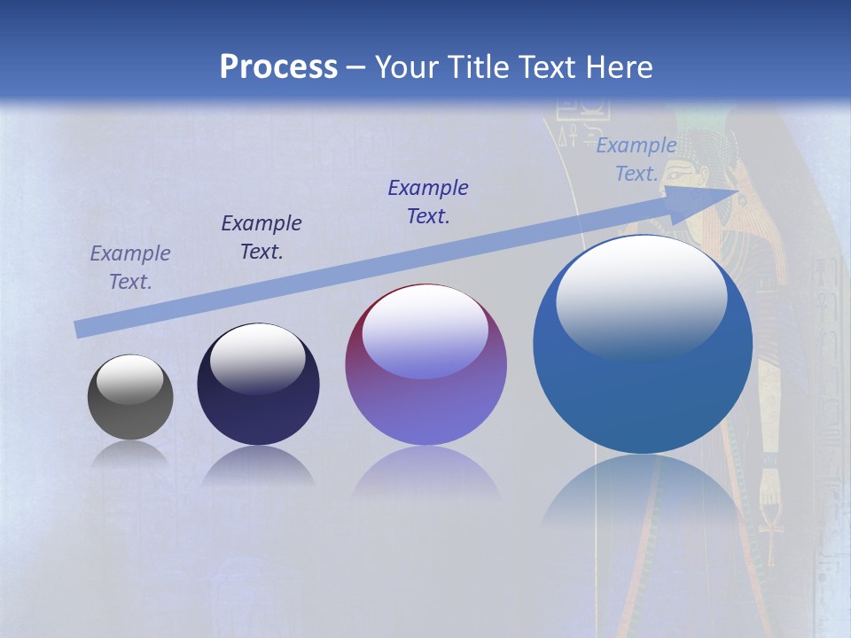 Blue Wallpaper Vintage PowerPoint Template