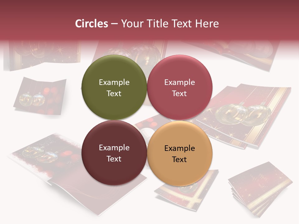 Notebook Red Asterisk PowerPoint Template