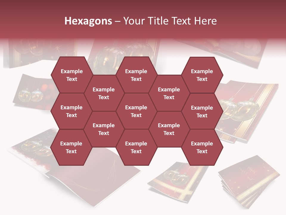 Notebook Red Asterisk PowerPoint Template