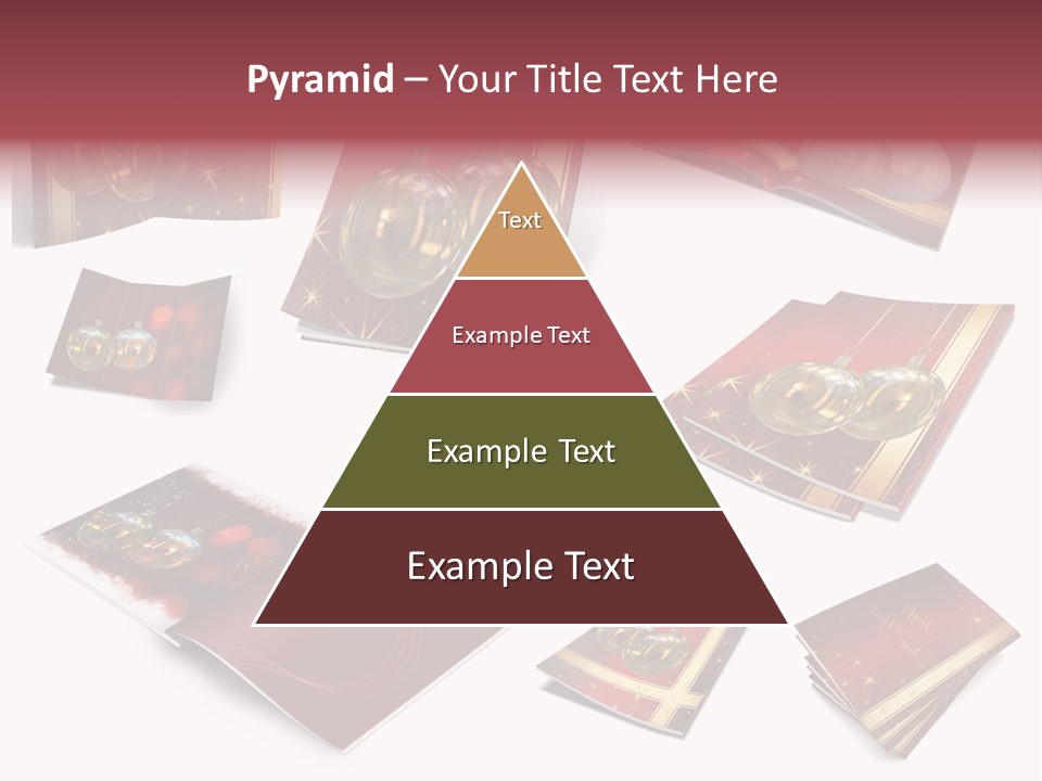 Notebook Red Asterisk PowerPoint Template