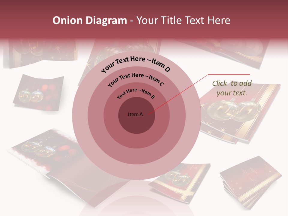 Notebook Red Asterisk PowerPoint Template