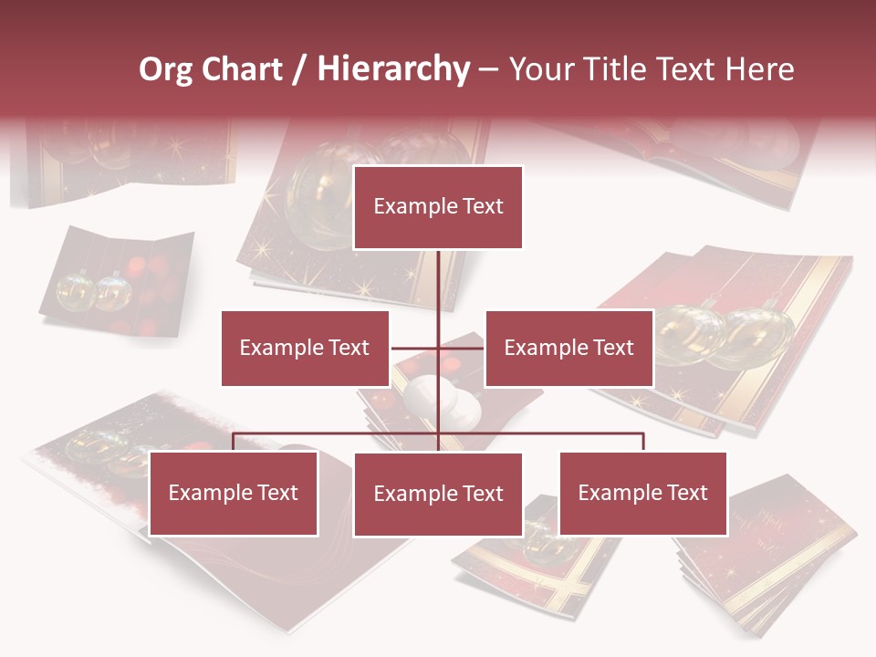 Notebook Red Asterisk PowerPoint Template