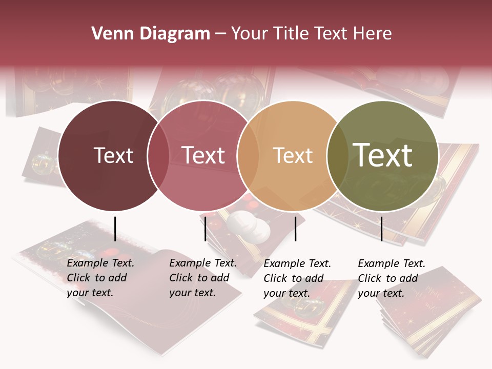 Notebook Red Asterisk PowerPoint Template