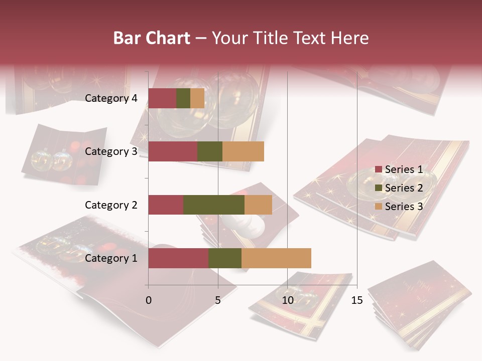 Notebook Red Asterisk PowerPoint Template
