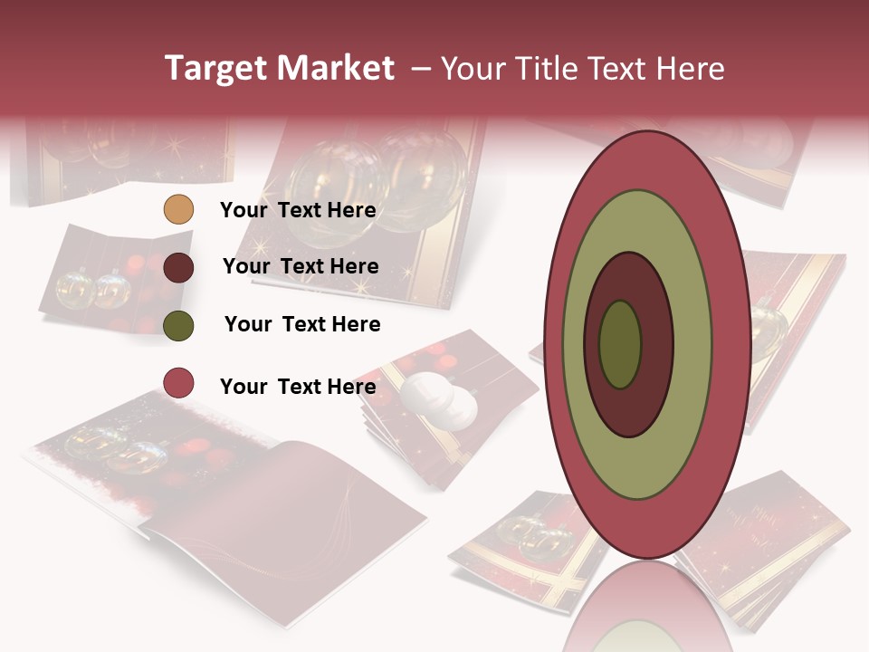 Notebook Red Asterisk PowerPoint Template