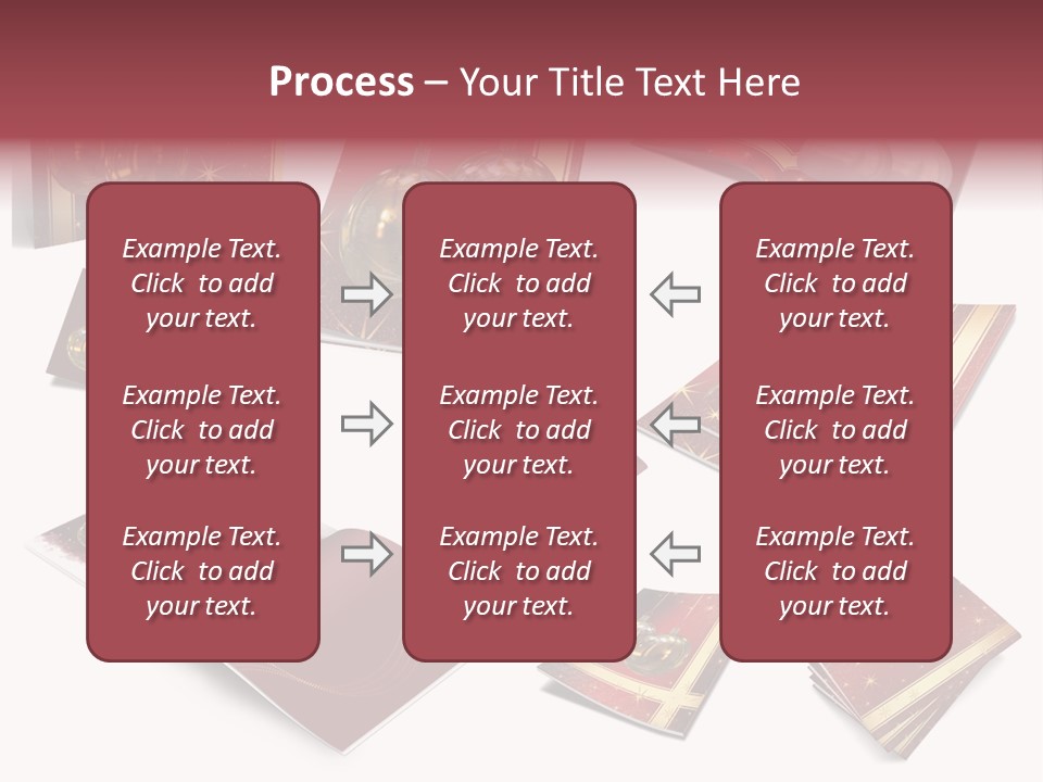 Notebook Red Asterisk PowerPoint Template