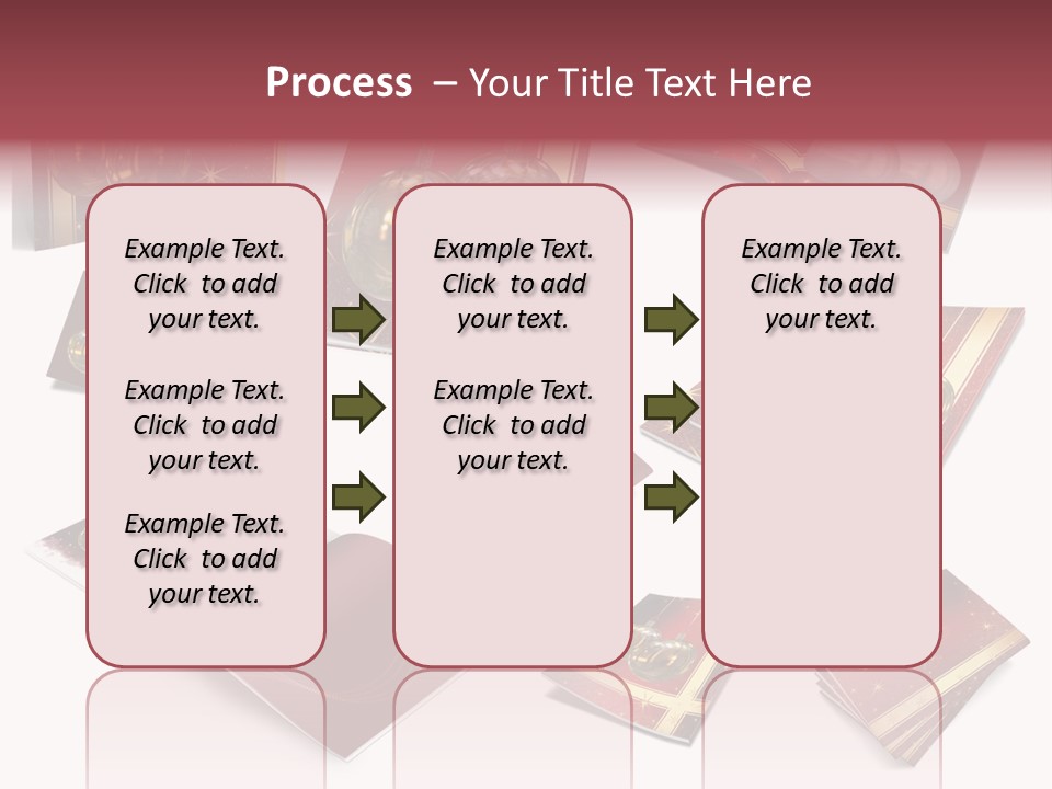 Notebook Red Asterisk PowerPoint Template