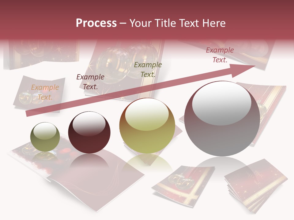 Notebook Red Asterisk PowerPoint Template