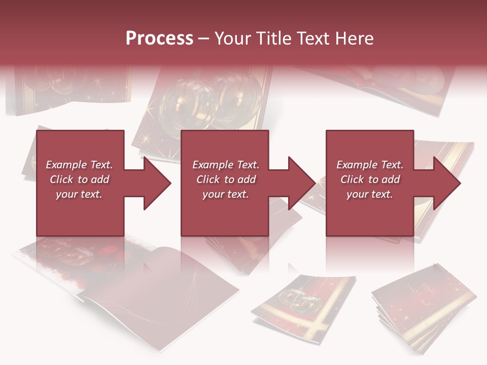 Notebook Red Asterisk PowerPoint Template