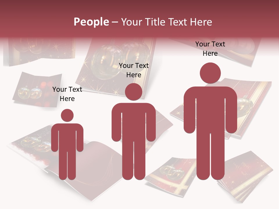 Notebook Red Asterisk PowerPoint Template