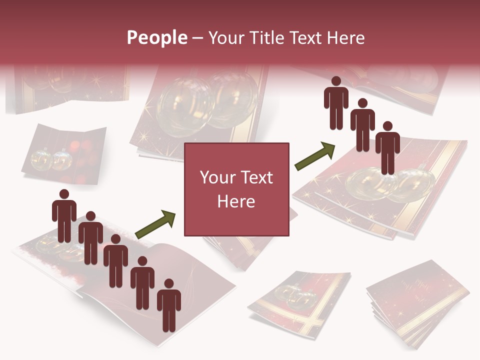 Notebook Red Asterisk PowerPoint Template