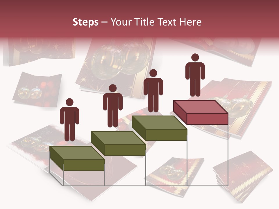 Notebook Red Asterisk PowerPoint Template