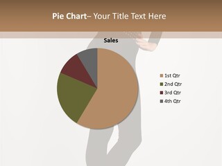 Sexy Brunette White PowerPoint Template