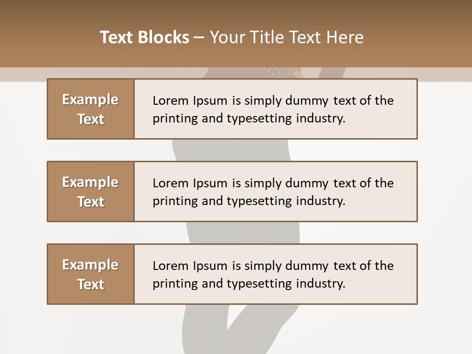 Sexy Brunette White PowerPoint Template