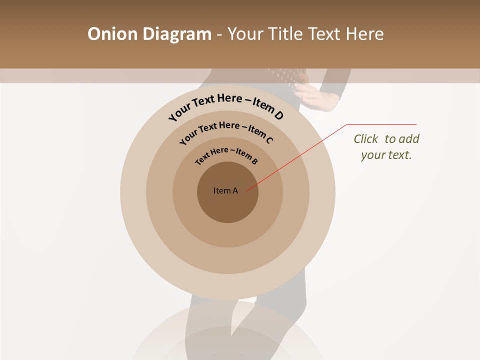 Sexy Brunette White PowerPoint Template