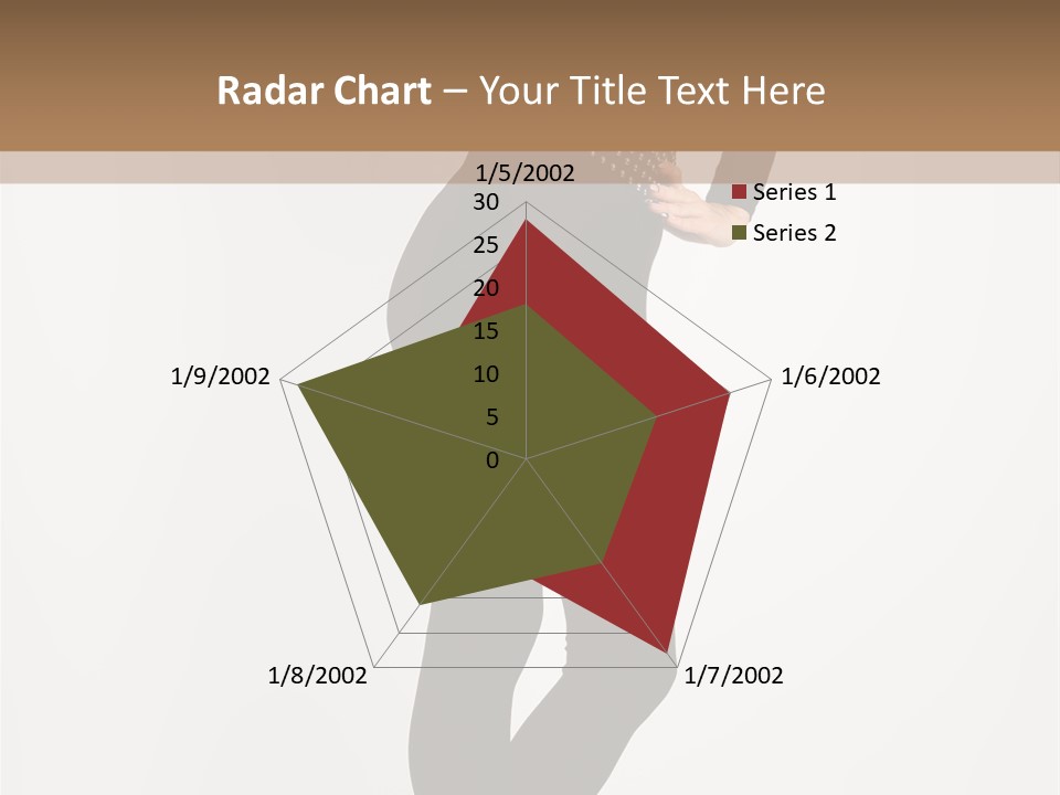 Sexy Brunette White PowerPoint Template