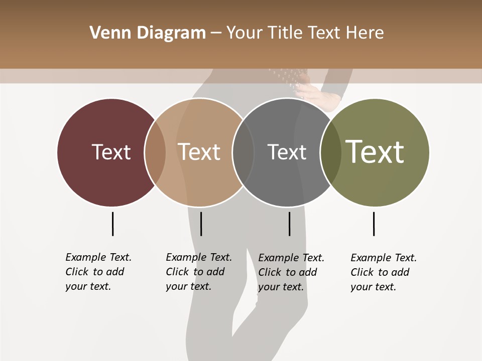 Sexy Brunette White PowerPoint Template