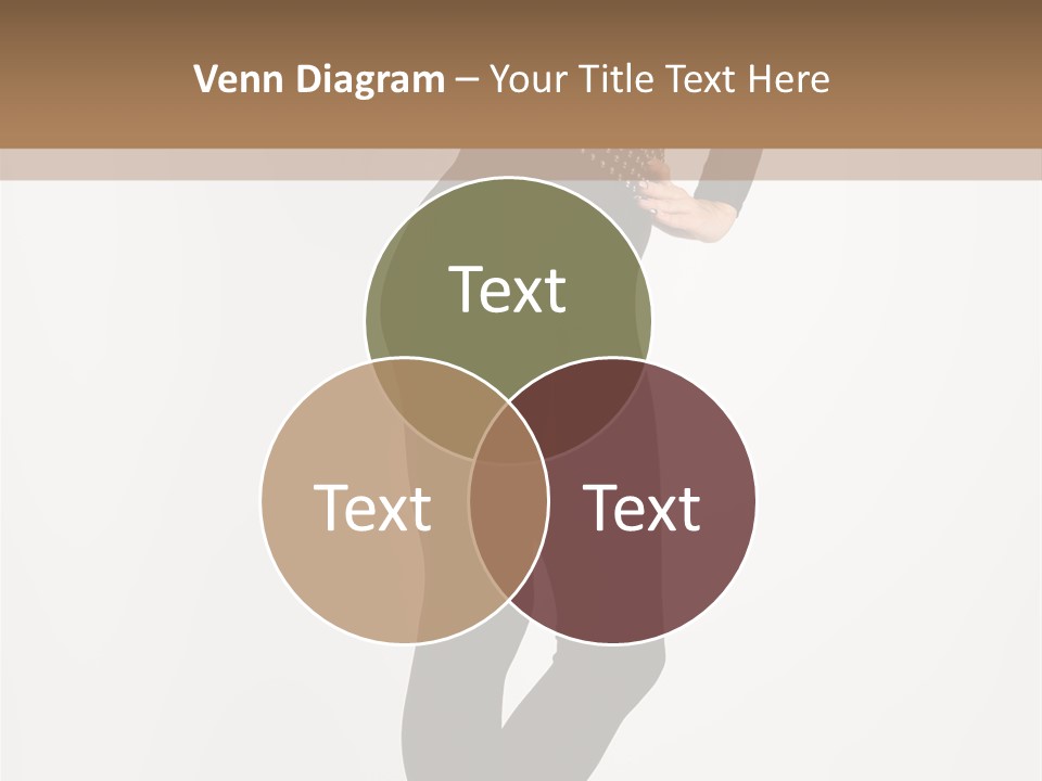 Sexy Brunette White PowerPoint Template