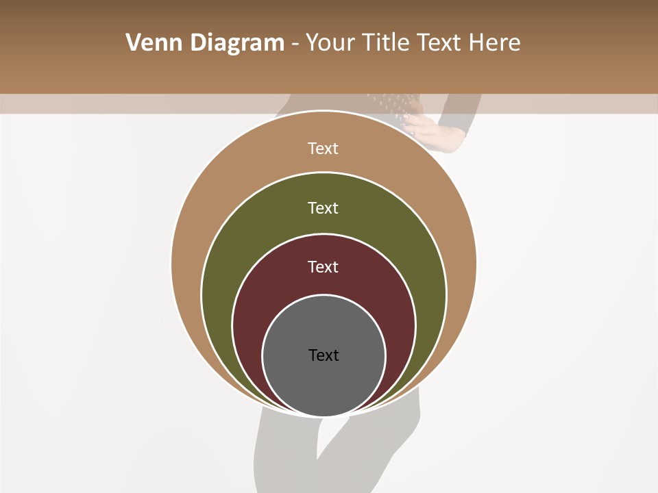 Sexy Brunette White PowerPoint Template