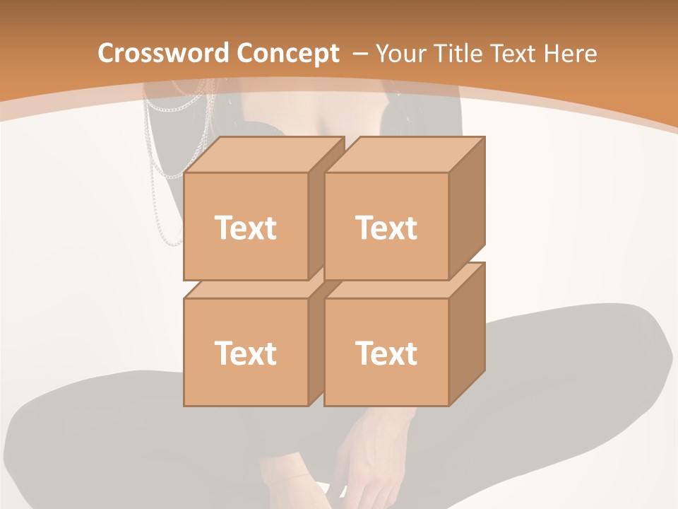 Woman Red Lips Beauty PowerPoint Template