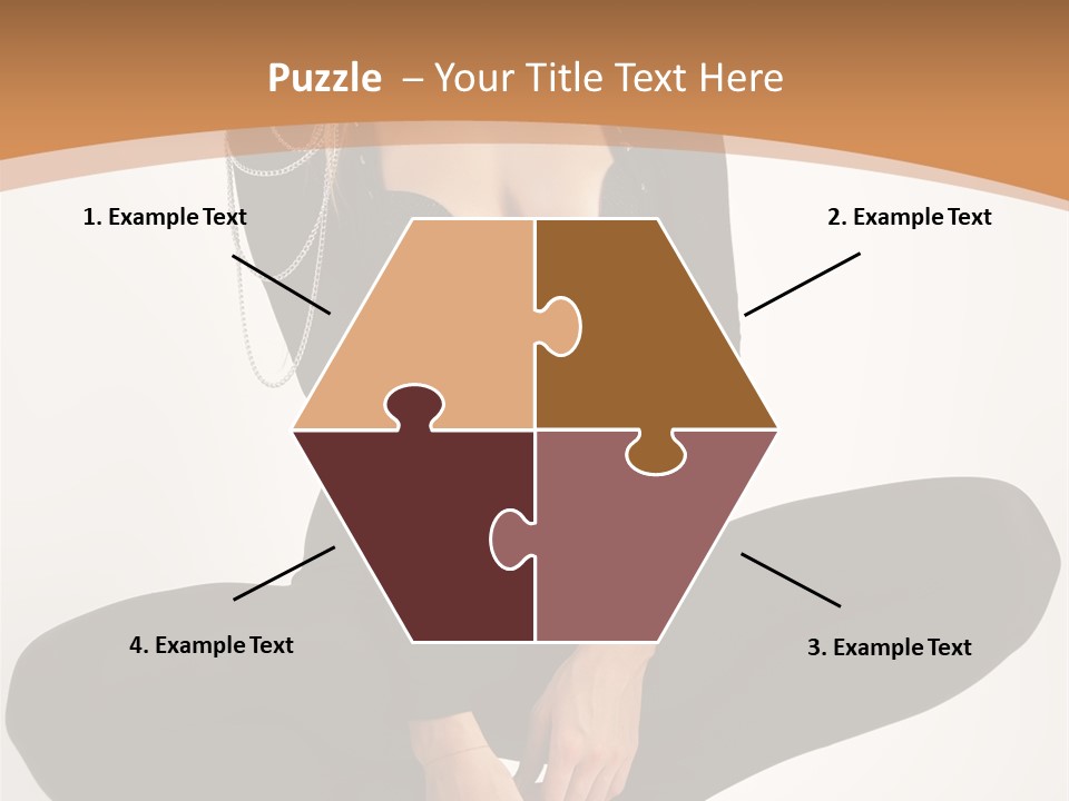 Woman Red Lips Beauty PowerPoint Template