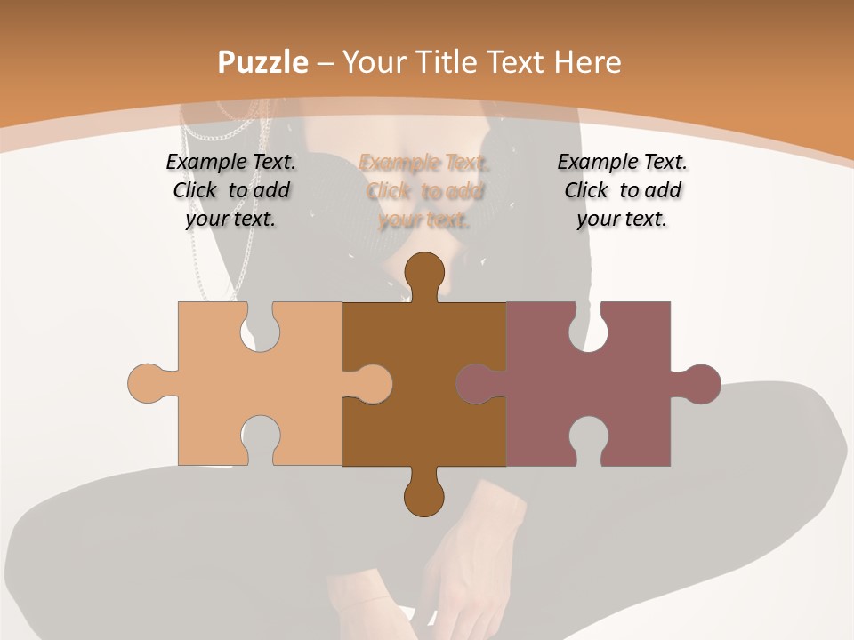 Woman Red Lips Beauty PowerPoint Template