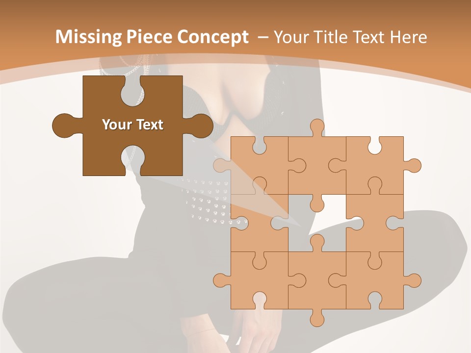 Woman Red Lips Beauty PowerPoint Template