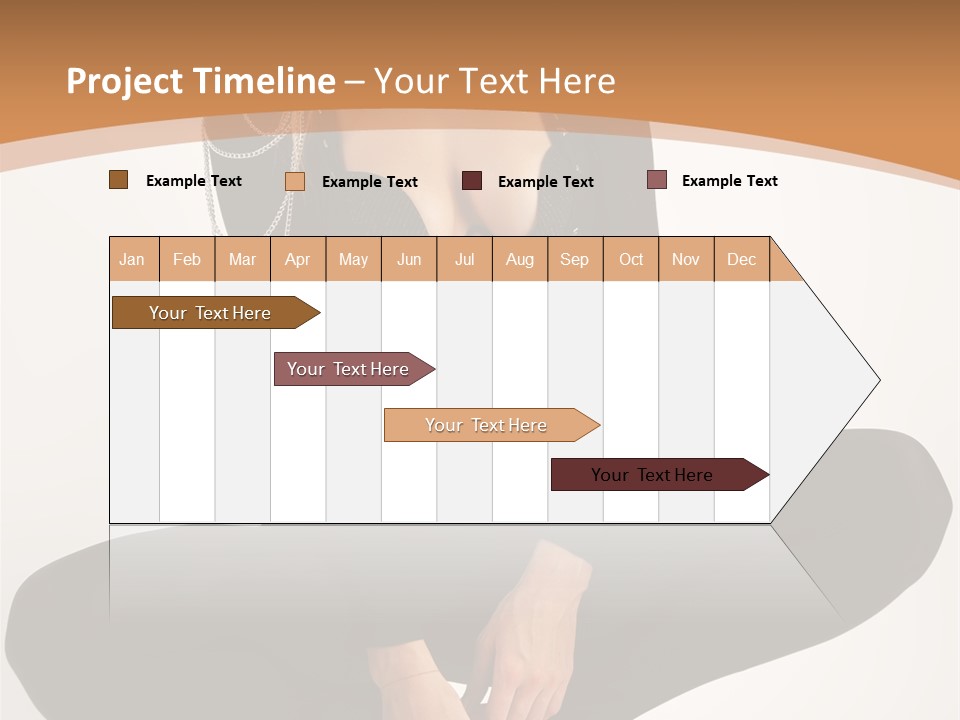 Woman Red Lips Beauty PowerPoint Template