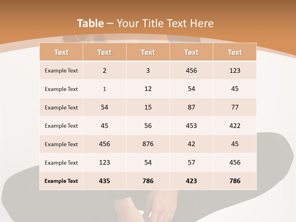 Woman Red Lips Beauty PowerPoint Template