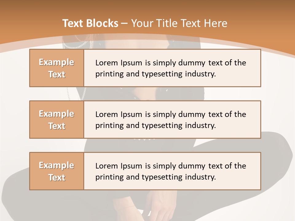 Woman Red Lips Beauty PowerPoint Template